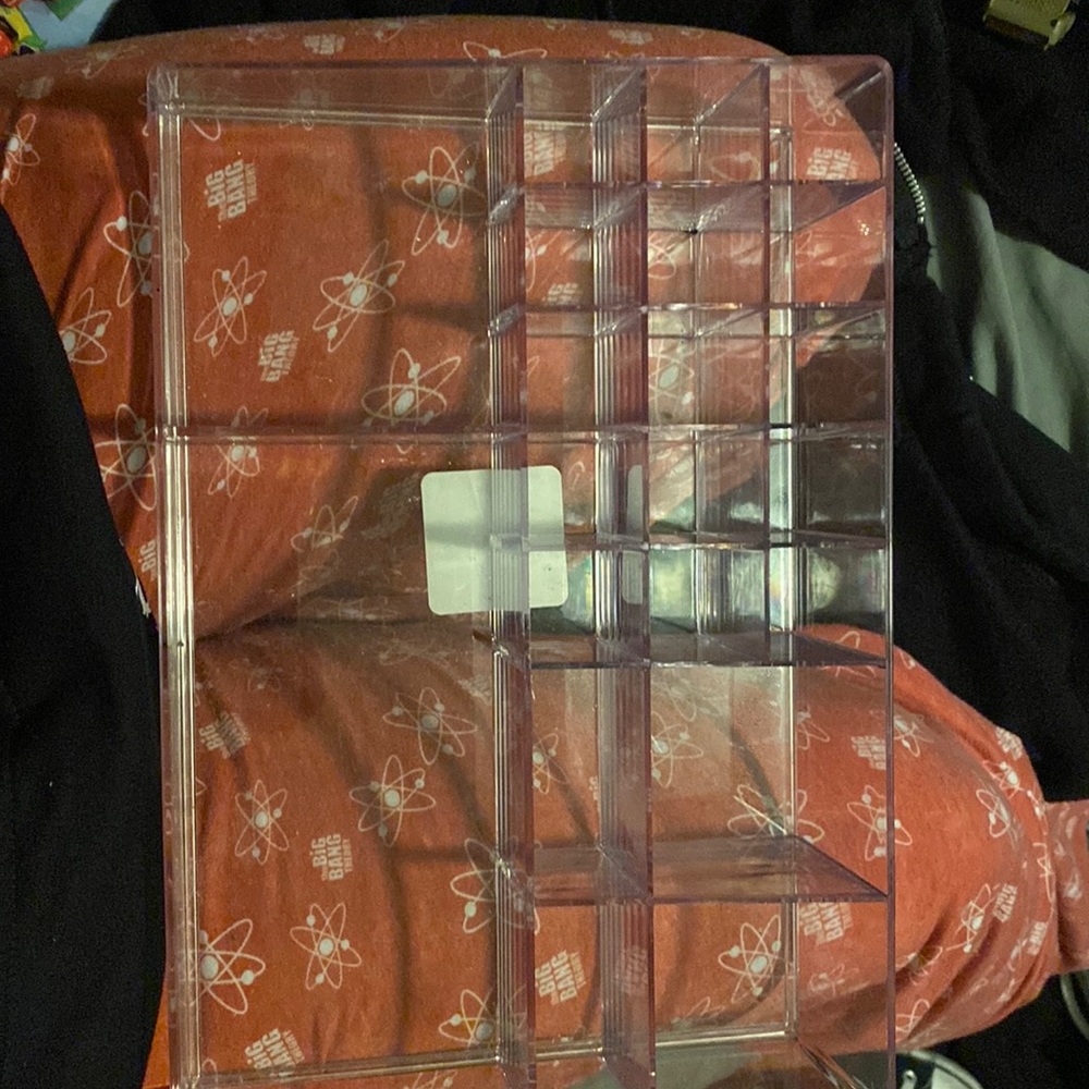 Acrylic makeup organizer